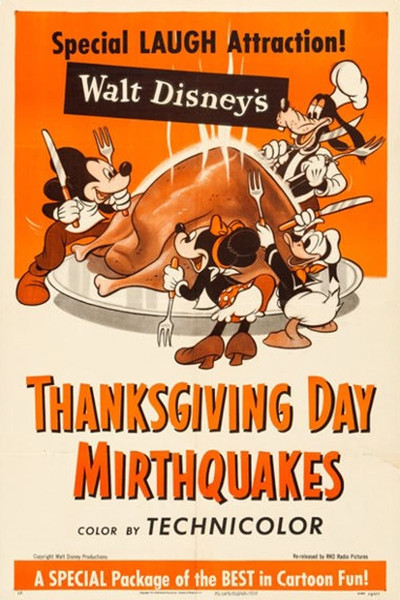 Póster de Thanksgiving Day Mirthquakes