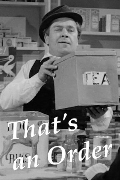 Póster de That's an Order