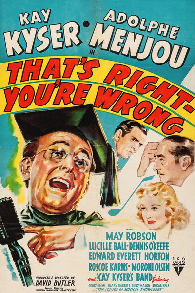 Póster de That's Right - You're Wrong