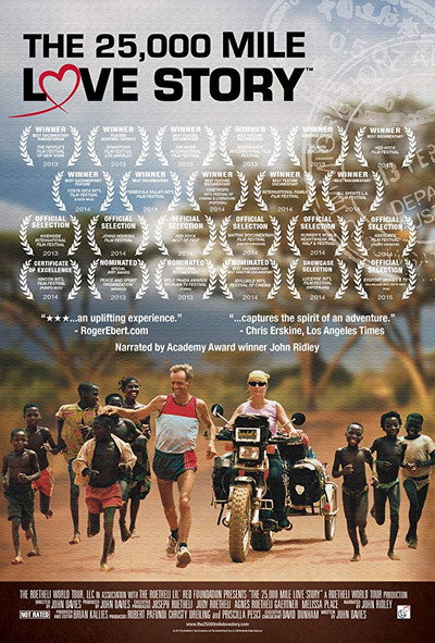 Póster de The 25, 000 Mile Love Story
