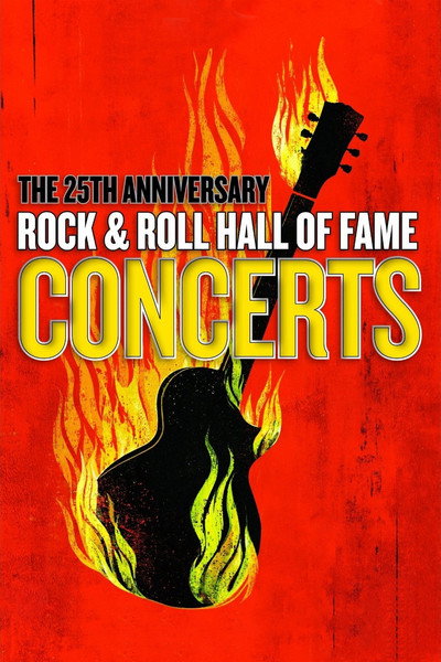 Póster de The 25th Anniversary Rock and Roll Hall of Fame Concert