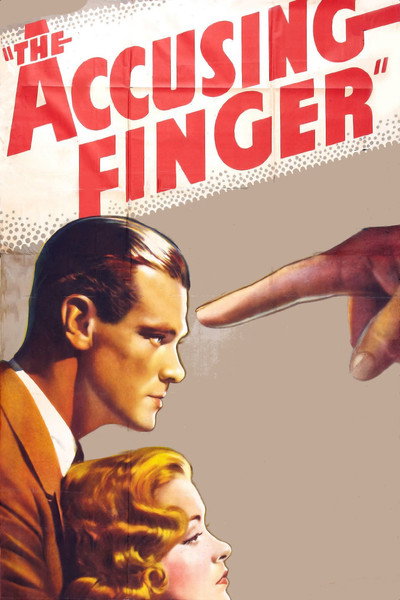 Póster de The Accusing Finger