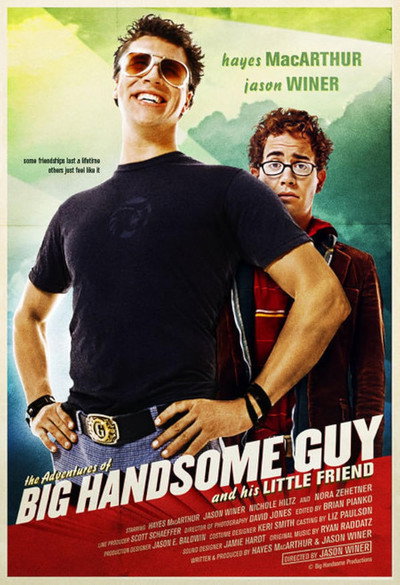 Póster de The Adventures of Big Handsome Guy and His Little Friend