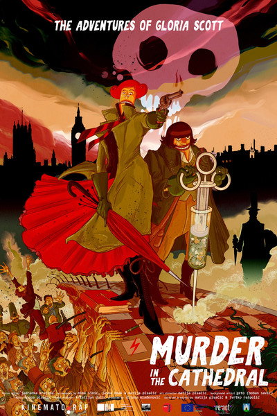 Póster de The Adventures of Gloria Scott: Murder in the Cathedral