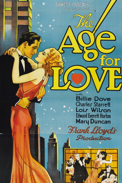 Póster de The Age for Love