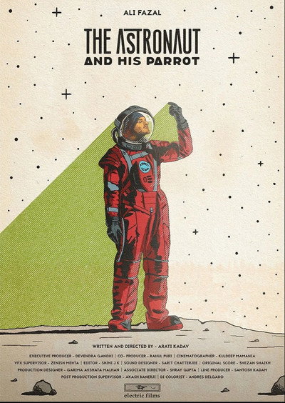 Póster de The Astronaut and His Parrot
