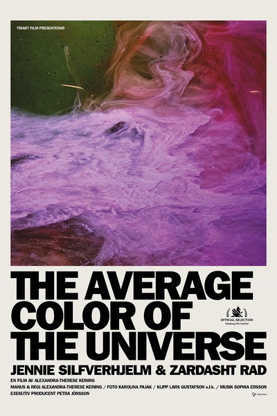 Póster de The Average Color of the Universe