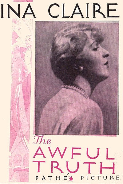 Póster de The Awful Truth