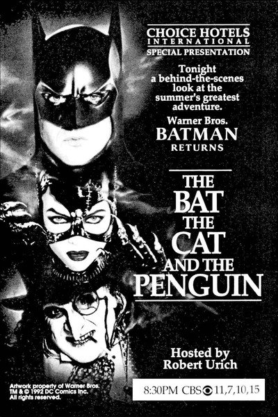Póster de The Bat, the Cat, and the Penguin