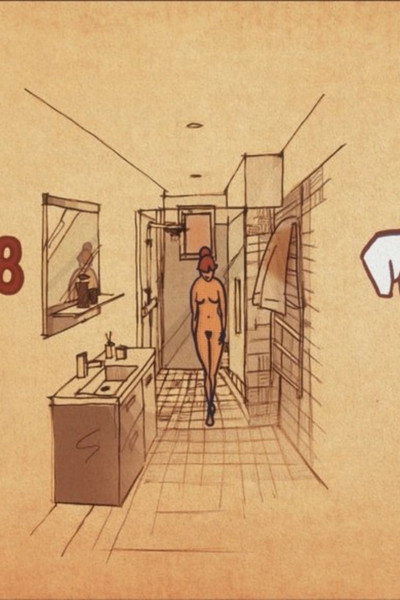 Póster de The Bear in the Shower