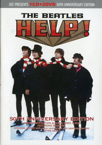 Póster de The Beatles in 'Help!'
