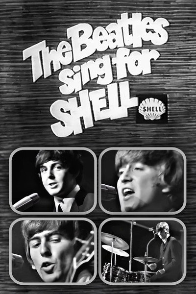Póster de The Beatles Sing for Shell