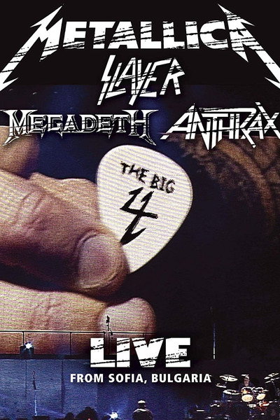 Póster de The Big 4: Live from Sofia, Bulgaria