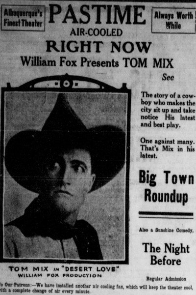 Póster de The Big Town Round-Up