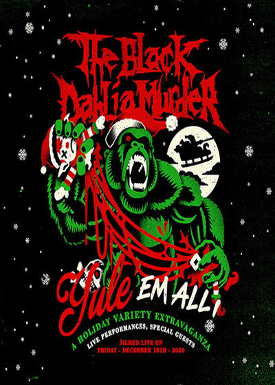 Póster de The Black Dahlia Murder: Yule 'Em All