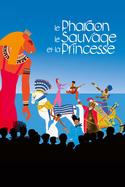 Póster de The Black Pharaoh, the Savage and the Princess