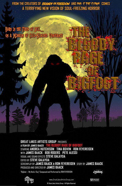 Póster de The Bloody Rage of Bigfoot