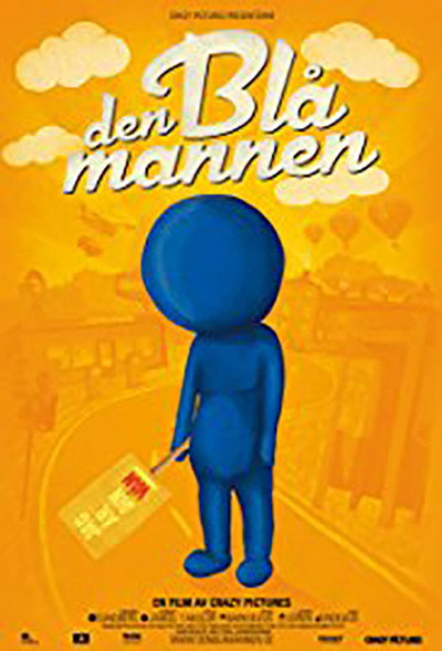 Póster de The Blue Man