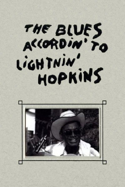 Póster de The Blues Accordin' to Lightnin' Hopkins
