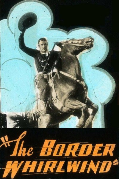 Póster de The Border Whirlwind