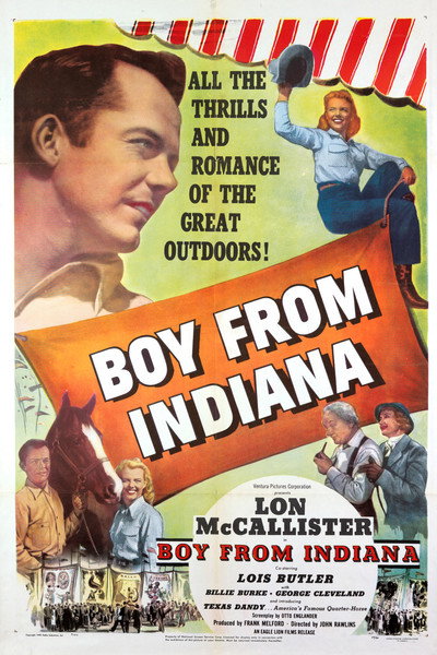 Póster de The Boy from Indiana