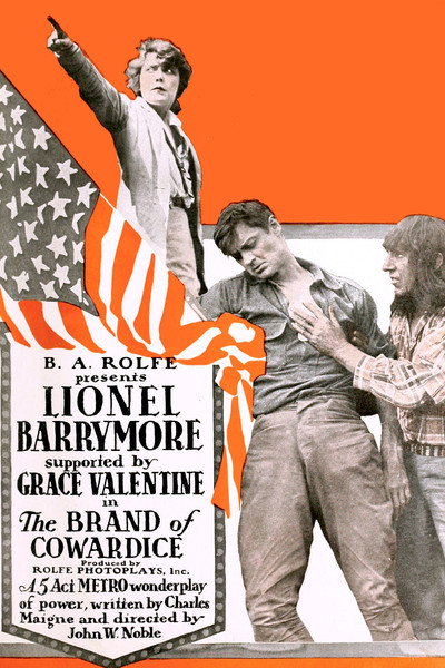 Póster de The Brand of Cowardice
