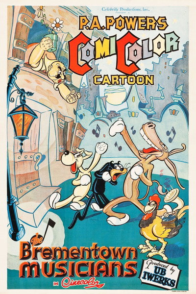 Póster de The Brementown Musicians