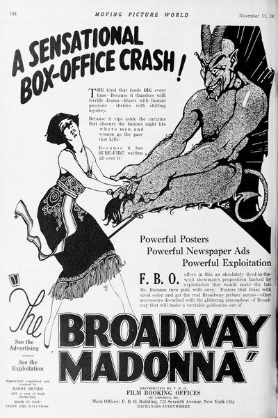 Póster de The Broadway Madonna