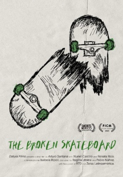 Póster de The Broken Skateboard
