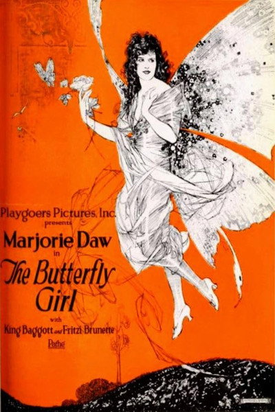 Póster de The Butterfly Girl