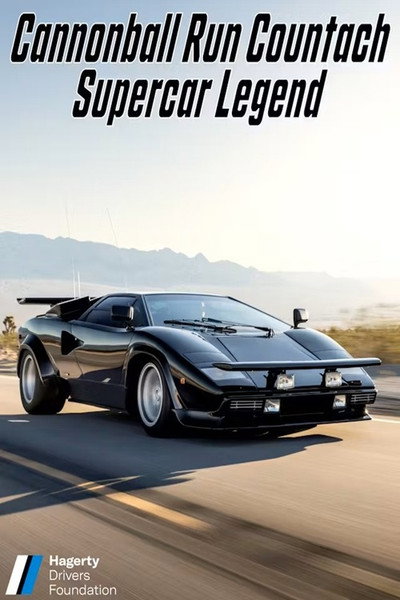 Póster de The Cannonball Run Countach