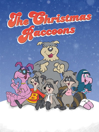 Póster de The Christmas Raccoons