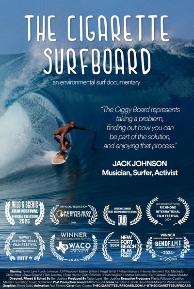 Póster de The Cigarette Surfboard