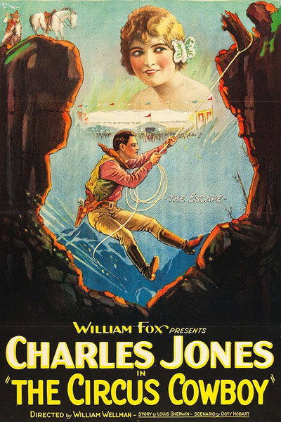 Póster de The Circus Cowboy