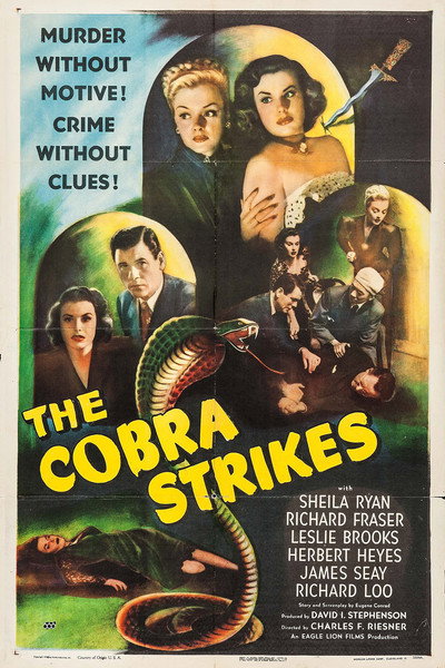 Póster de The Cobra Strikes