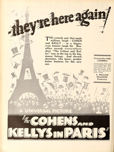 Póster de The Cohens and the Kellys in Paris