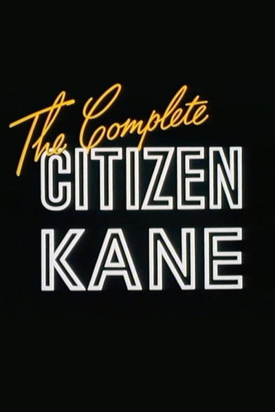 Póster de The Complete Citizen Kane