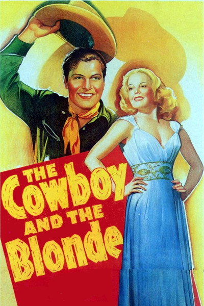Póster de The Cowboy and the Blonde
