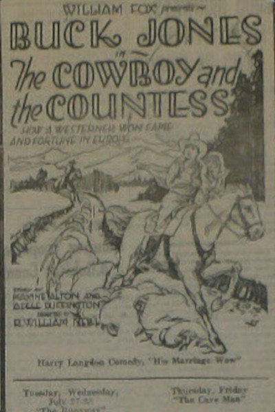 Póster de The Cowboy and the Countess