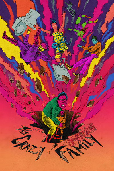 Póster de The Crazy Family