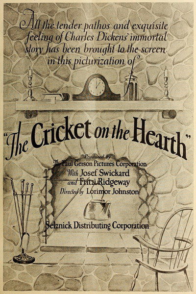 Póster de The Cricket on the Hearth