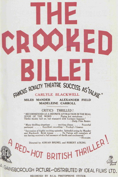 Póster de The Crooked Billet