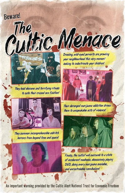 Póster de The Cultic Menace