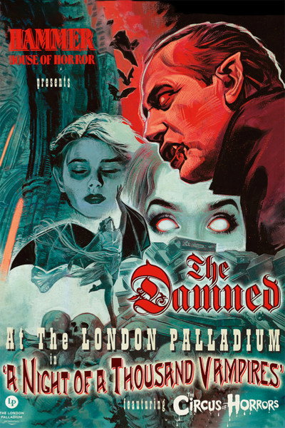 Póster de The Damned: Night of a Thousand Vampires