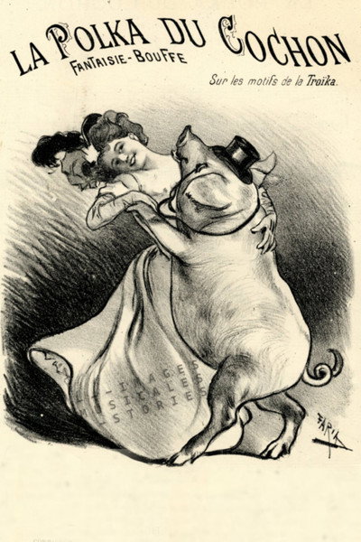 Póster de The Dancing Pig
