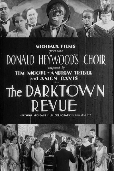 Póster de The Darktown Revue