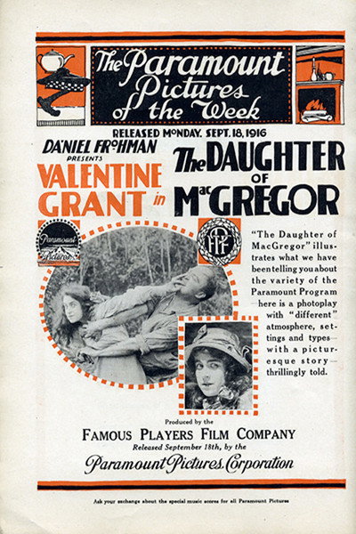 Póster de The Daughter of MacGregor