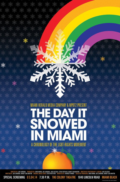 Póster de The Day It Snowed in Miami