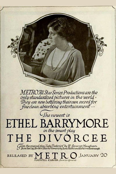 Póster de The Divorcee