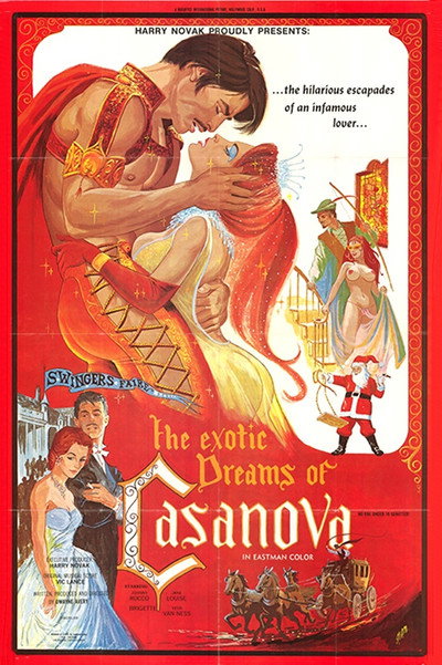 Póster de The Exotic Dreams of Casanova